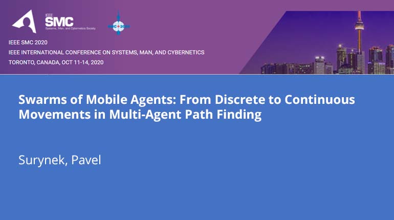 Swarms of Mobile Agents: From Discrete to Continuous Movements in Multi-Agent Path Finding