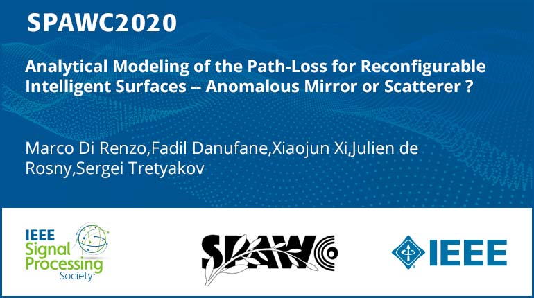 Analytical Modeling of the Path-Loss for Reconfigurable Intelligent Surfaces -- Anomalous Mirror or Scatterer ?