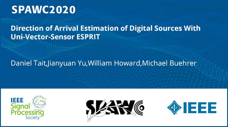 Direction of Arrival Estimation of Digital Sources With Uni-Vector-Sensor ESPRIT