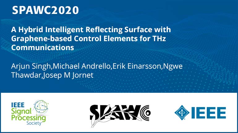 A Hybrid Intelligent Reflecting Surface with Graphene-based Control Elements for THz Communications
