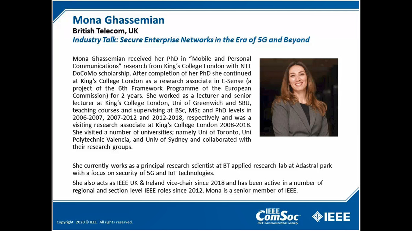 Industry Talk: Secure Enterprise Networks in the Era of 5G and Beyond
