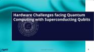 Technical Challenges facing Quantum Computing with Superconducting Transmon Qubits