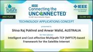 Intelligent and Cost-effective Multipath TCP (MPTCP)-based Framework for the Satellite Internet -- 2021 IEEE Connecting the Unconnected Challenge