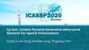 Cp-Gan: Context Pyramid Generative Adversarial Network For Speech Enhancement