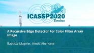 A Recursive Edge Detector For Color Filter Array Image