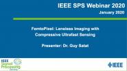 FemtoPixel: Lensless Imaging with Compressive Ultrafast Sensing