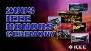 2003 IEEE Honors Ceremony