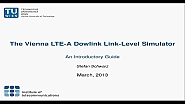 The Vienna LTE-A Dowlink Link-Level Simulator