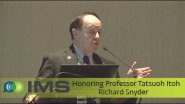 IMS Honorary Session for Tatsuo Itoh: Richard Snyder