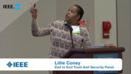 Lillie Coney on the IoT and the Ability to Defend Against the Silent Intruder: 2016 End to End Trust and Security Workshop for the Internet of Things