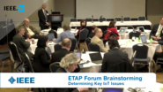 Brainstorming Key Issues for Breakout Sessions: ETAP Forum, February 2016