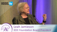 IEEE's Leah Jamieson focuses on Women Accelerating Change through Philanthropy - 2016 Women in Engineering Conference