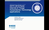 GHTC 2015 - IoT Panel 