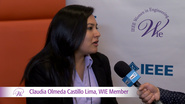 WIE Member Claudia Olmedo Castillo Lima at WIE ILC 2016