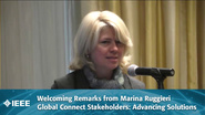 Welcoming Remarks from Marina Ruggieri - Global Connect Stakeholders: Advancing Solutions