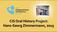 Interview with Hans-Georg Zimmermann, 2015: CIS Oral History Project