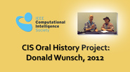 Interview with Donald Wunsch, 2012: CIS Oral History Project