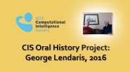 Interview with George Lendaris, 2016: CIS Oral History Project