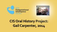 Interview with Gail Carpenter, 2014: CIS Oral History Project