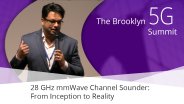28 GHz mmWave Channel Sounder: From Inception to Reality - Arun Ghosh:  Brooklyn 5G Summit 2017