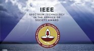 2017 IEEE Honors: IEEE Spectrum Technology in the Service of Society Award - Indian Institute of Technology Madras