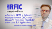 A Precision 140MHz Relaxation Oscillator in 40nm CMOS with 28ppm/C Frequency Stability for Automotive SoC Applications: RFIC Interactive Forum 2017