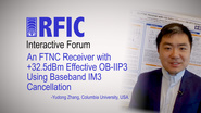An FTNC Receiver with +32.5dBm Effective OB-IIP3 Using Baseband IM3 Cancellation: RFIC Interactive Forum 2017