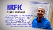 A Fully Integrated 75-83GHz FMCW Synthesizer for Automotive Radar Applications with -97dBc/Hz Phase Noise at 1MHz Offset and 100GHz/mSec Maximal Chirp Rate: RFIC Industry Showcase 2017