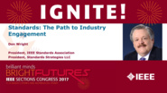 Standards: The Path to Industry Engagement - Don Wright - Ignite: Sections Congress 2017