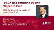 Vincenzo Piuri - Moving Our Ideas Forward - Closing Ceremony: Sections Congress 2017