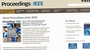 Proceedings of the IEEE: An Overview