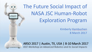 NASA JSC Human-Robot Exploration