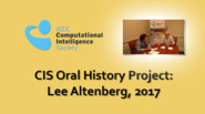 Interview with Lee Altenberg, 2017: CIS Oral History Project
