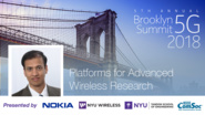 Platforms for Advanced Wireless Research - Nandagopal Thygaraj - Brooklyn 5G Summit 2018