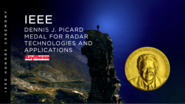 2018 IEEE Honors: IEEE Dennis J. Picard Medal for Radar Technologies and Applications - Mark E. Davis