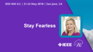 Stay Fearless - Paula Tolliver - WIE ILC 2018