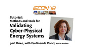 Validating Cyber-Physical Energy Systems, Part 3: IECON 2018