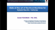 State-of-the-art Electrical Machines for Hybrid Electric Vehicles