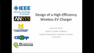 Design of a High-Efficiency Wireless EV Charger