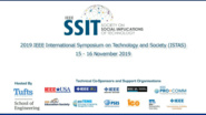 IEEE ISTAS 2019 -  Plenary 3 - Impact of IEEE Division VI Societies Panel