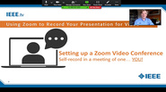 Recording Your Presentation with Zoom
