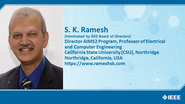 S.K. Ramesh - Candidate, IEEE President-Elect 2021