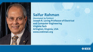 Saifur Rahman - Candidate, IEEE President-Elect 2021