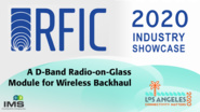 Shahriar Shahramian - RFIC Industry Showcase - IMS 2020