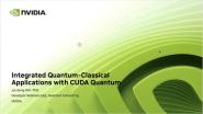 Integrated Quantum: Classical Applications with CUDA Quantum