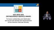 EDS Award Presentation - IEDM 2023