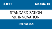 Module 10 - Standardization vs. Innovation - TAB CoS