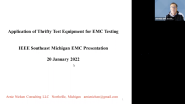 Application of Thrifty Test Equipment for EMC Testing