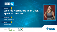 Why You Need More Than Geek Speak to Level Up