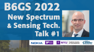 New Spectrum & Sensing Technologies Talk #1 - Andreas Mueller - 2022 B6GS
